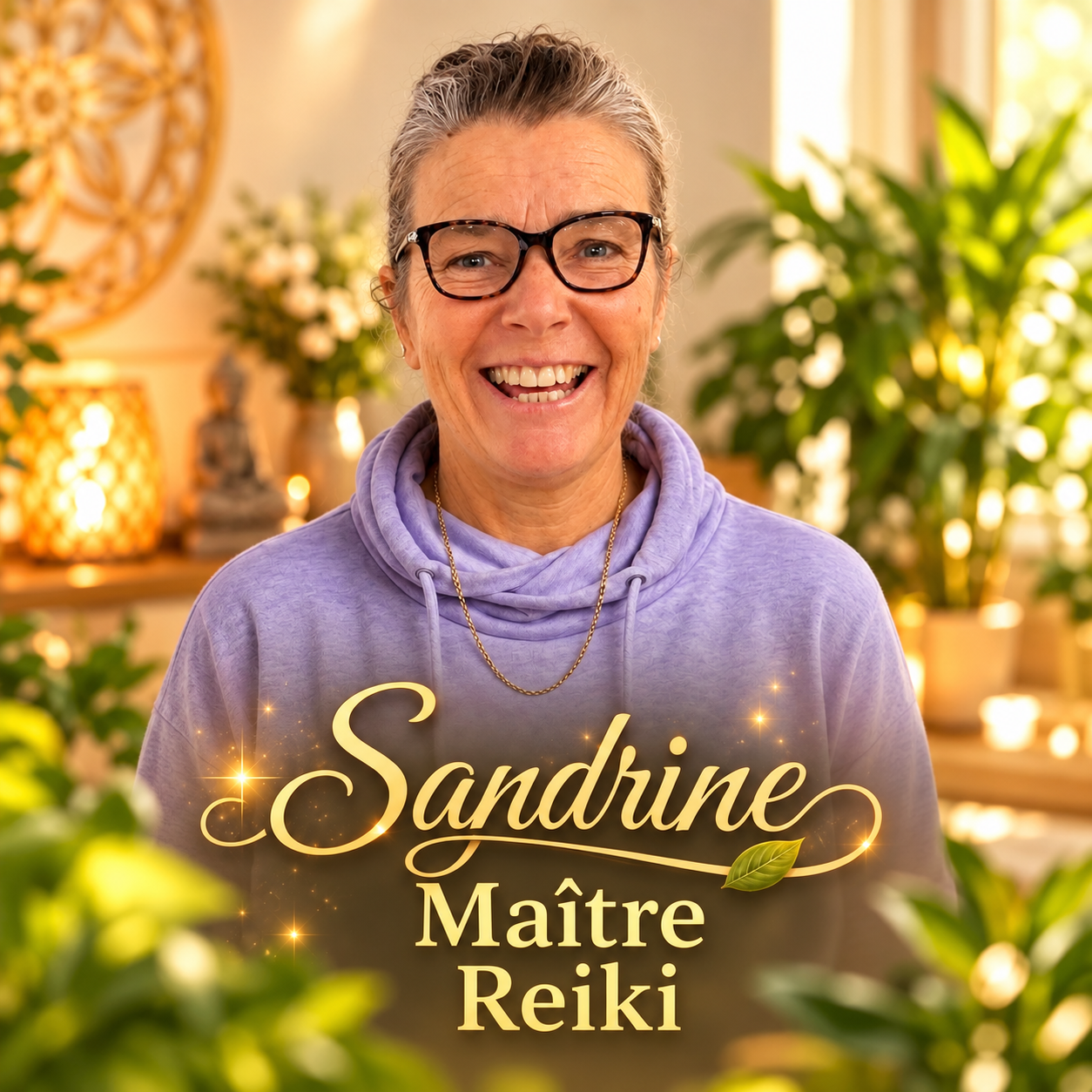 Sandrine, Maître Reiki chez Solantéa